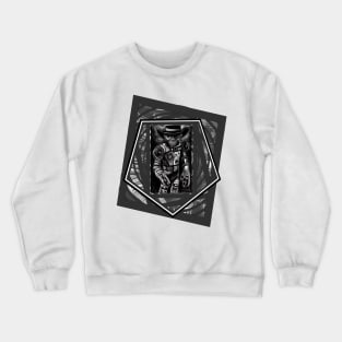 Cowboy Robot Horror Dream Crewneck Sweatshirt